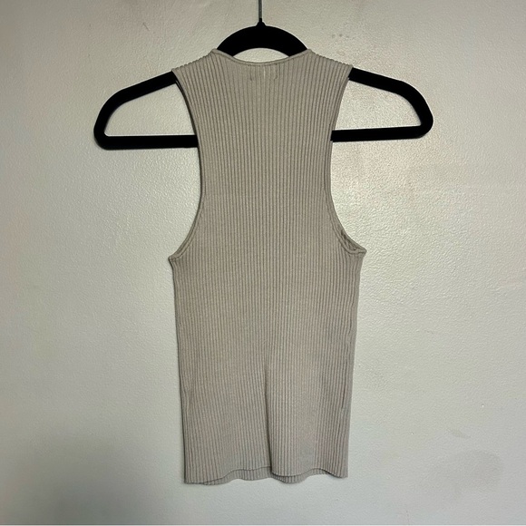 Cami NYC Betty Gray Ribbed Women's Top Size Small - Picture 4 of 6